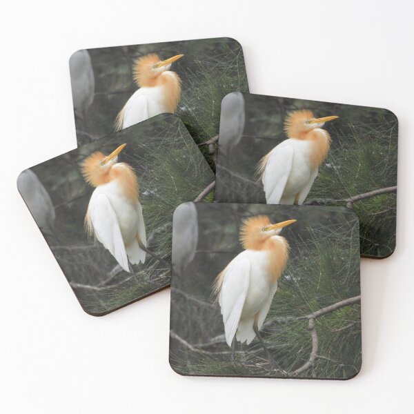 Item preview, Cattle Egret resting in the tree designed and sold by Jenny  Dyer.