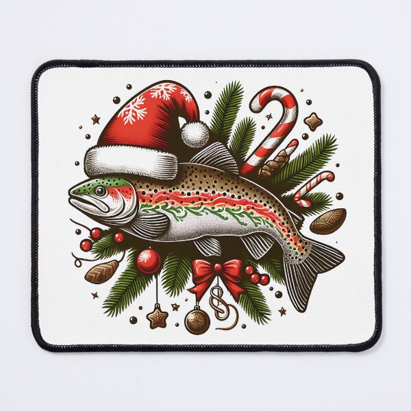 Item preview, Xmas Trout designed and sold by Suukunna.