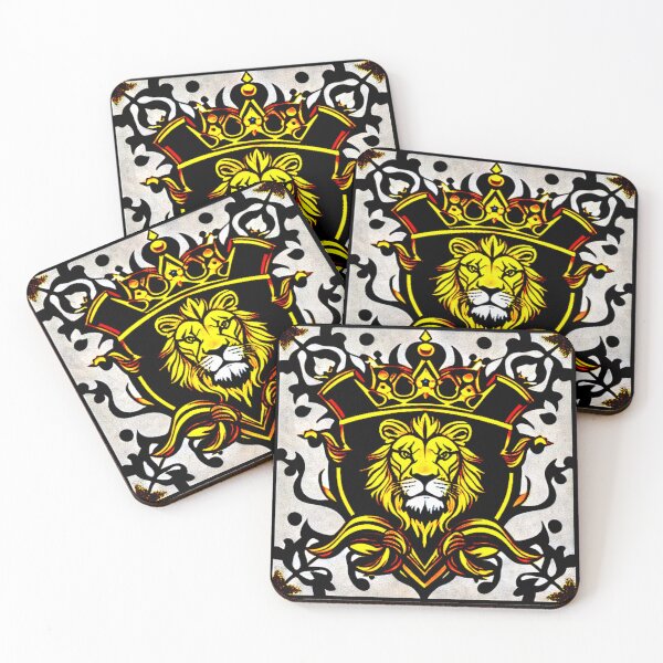 Item preview, Majesty Incarnate: The Lion Crest of Sovereign Rule designed and sold by Highlandkings.
