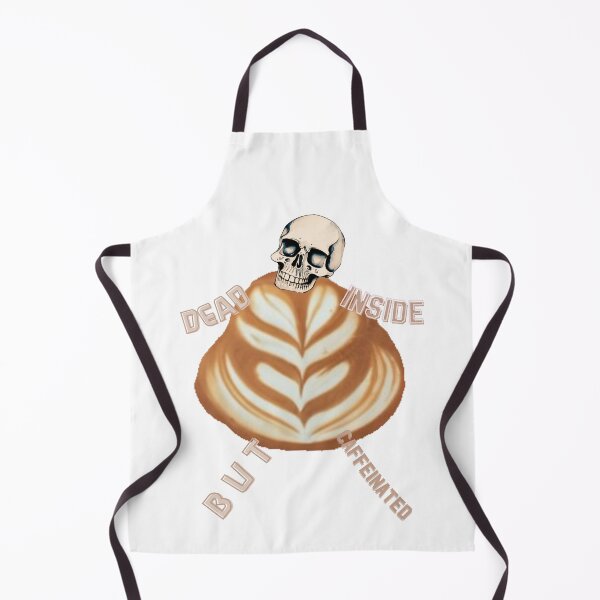 Item preview, Death decaf funny gifts for coffee lover Dead Inside But Caffeinated Halloween Skull Spooky Time Szn designed and sold by MatthewViews.