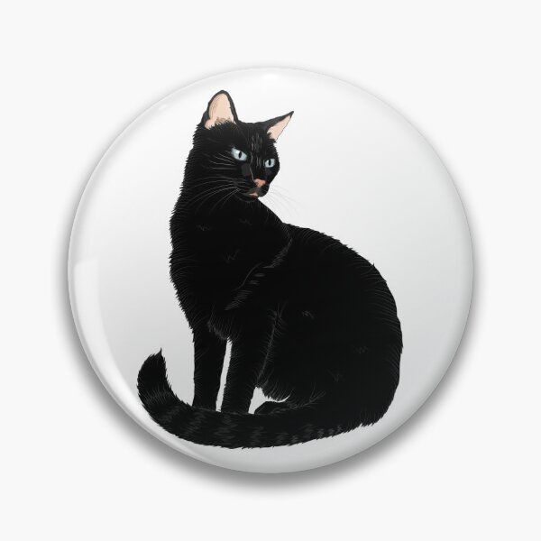 Item preview, Black cat. designed and sold by Galeatienda.