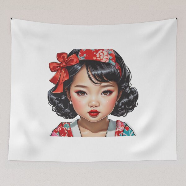 Item preview, Pin-up Asian Girl designed and sold by Shiwwa.