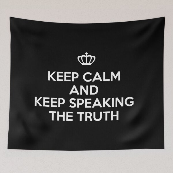 Item preview, Keep Calm and Keep Speaking the Truth designed and sold by Warih.