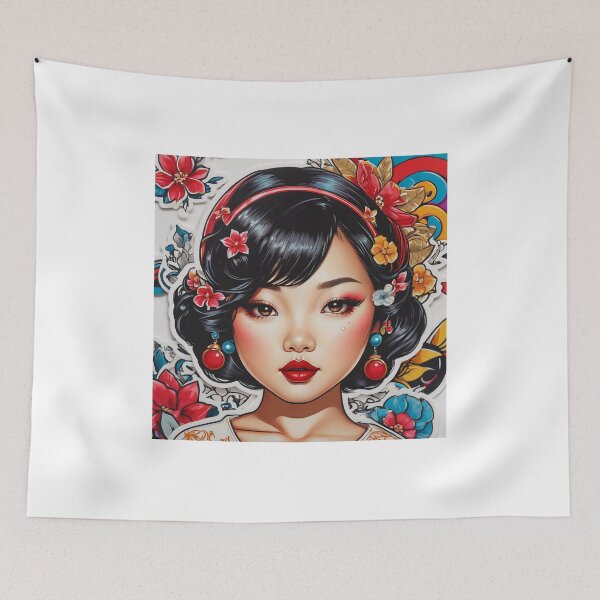 Item preview, Pin-up Asian Girl designed and sold by Shiwwa.