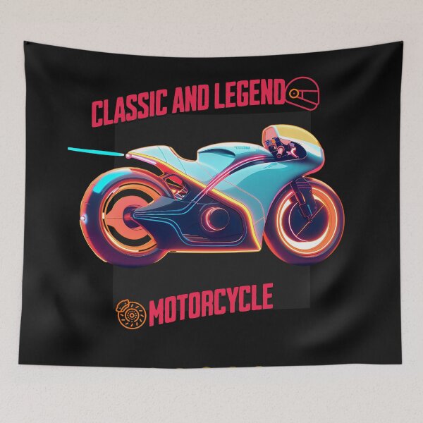 Item preview, The Legacy Continues: Celebrate Classic Motorcycles with Digital Art designed and sold by Artedig.