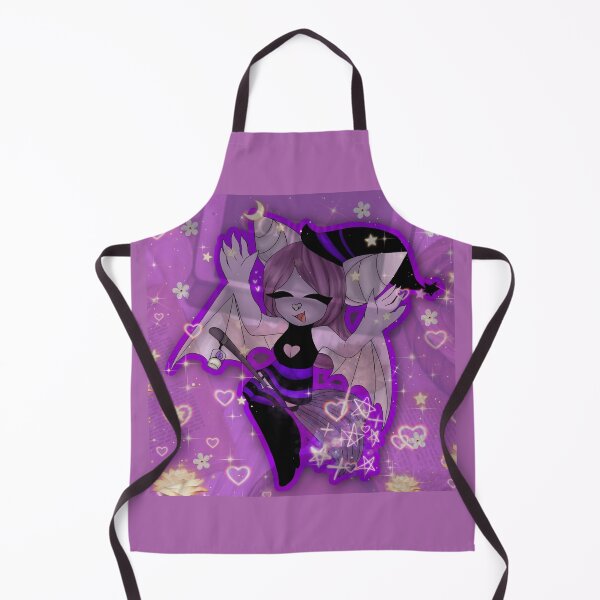 Item preview, happy bat witch flying on a broom designed and sold by Kiaturnia.