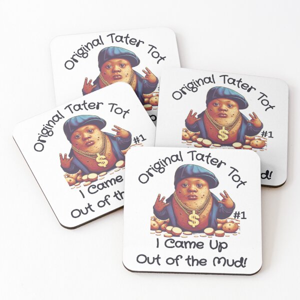 Item preview, Original Tater Tot Rapper Potato He came up out of the Mud. designed and sold by Wolvescreate.