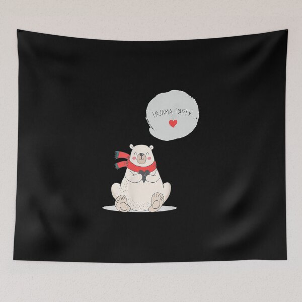 Item preview, Polar Bear Love Pajama Party designed and sold by Thomaith.