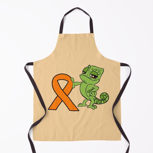 Item preview, Chameleon With Awareness Ribbon (Orange) designed and sold by CaitlynConnor.