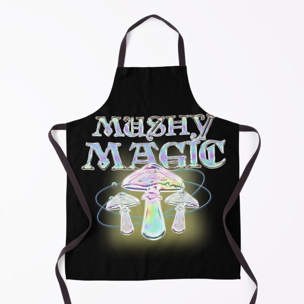 Item preview, MUSHY MAGIC 2: Holographic Metallic Chrome Y2k Mushroom Graphic designed and sold by Shloo.
