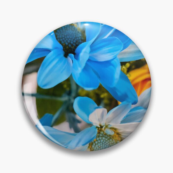 Artikelvorschau, Blaue Gänseblümchen! entworfen und verkauft von RickyTics.