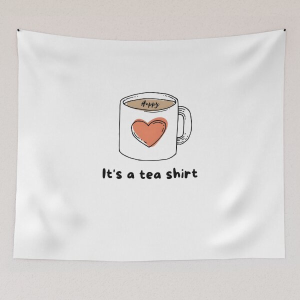 Item preview, Happy-It's a tea shirt designed and sold by Einsteinshop.