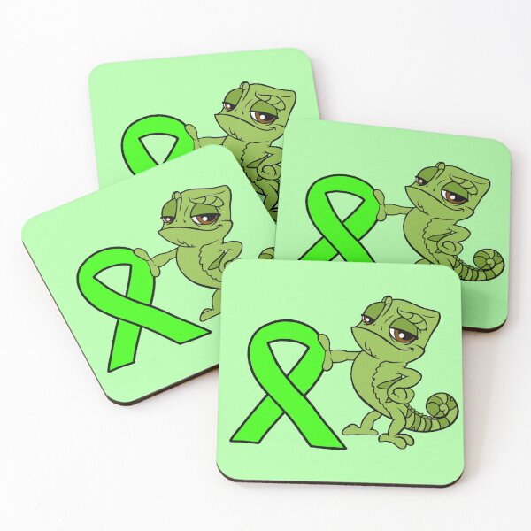 Item preview, Copy of Chameleon With Awareness Ribbon (Yellow) designed and sold by CaitlynConnor.