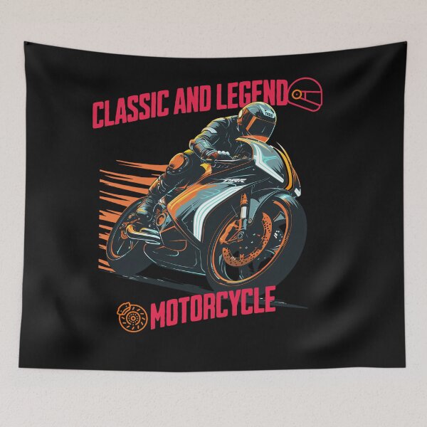 Item preview, A Nostalgic Trip: Digital Art of Classic Motorcycles for Enthusiasts designed and sold by Artedig.