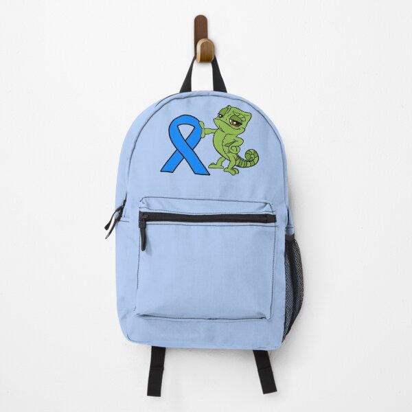 Item preview, Chameleon With Awareness Ribbon (Blue) designed and sold by CaitlynConnor.