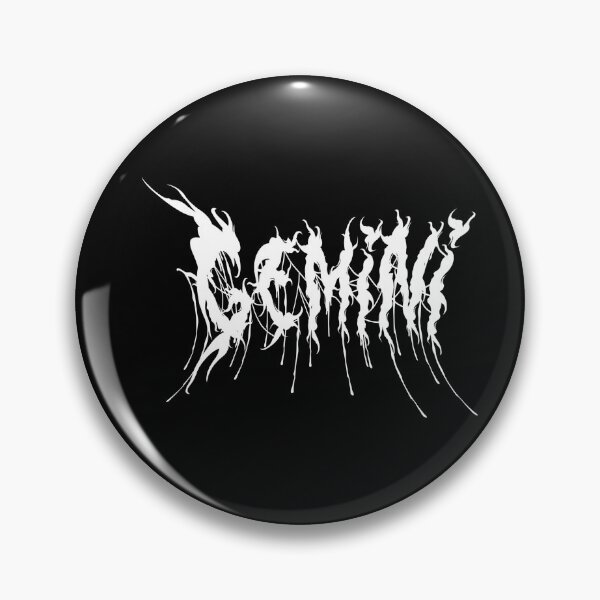 Item preview, Gemini Brutal Zodiac in White designed and sold by scorpiopanda.