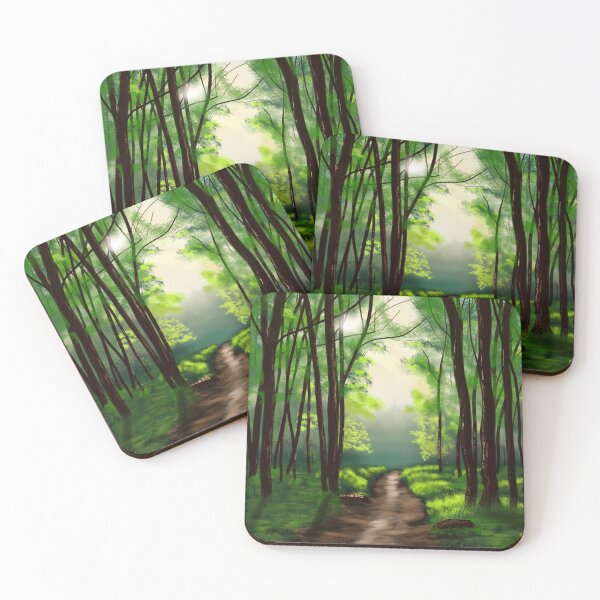 Item preview, Forest Path in the setting sun designed and sold by EAAstroColors.