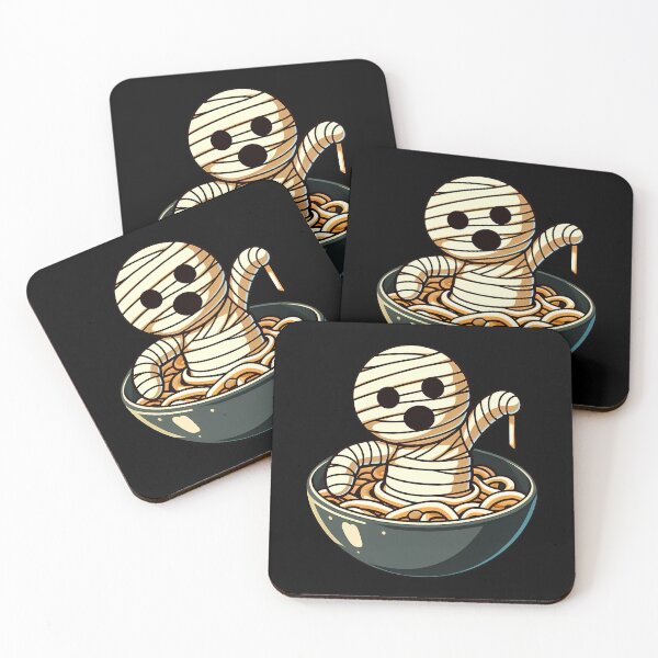 Item preview, Funny Ramen Mummy designed and sold by Funny Vintage Stickers And T-Shirts.