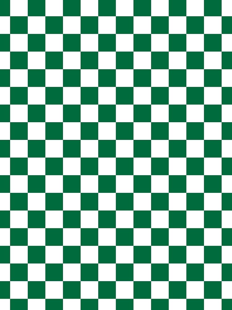 White and Cadmium Green Checkerboard" A-Line Dress for Sale by  ColorsPatterns | Redbubble