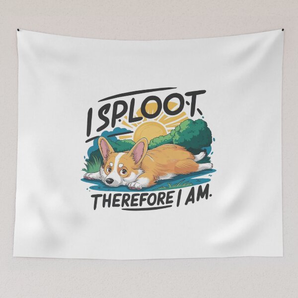 Item preview, I Sploot Therefore I Am designed and sold by Peter Stawicki.