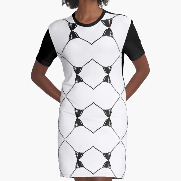 Decor, tracery, garniture, symmetry, colouration, marking, surprising, wonderful Graphic T-Shirt Dress