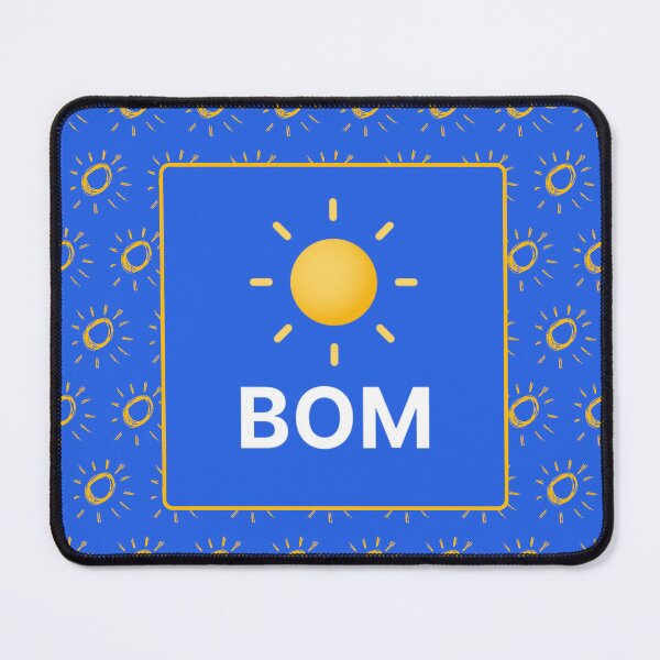 Item preview, BOM - Sunny Yellow and Sky Blue designed and sold by Yankee Doodle Gandy.