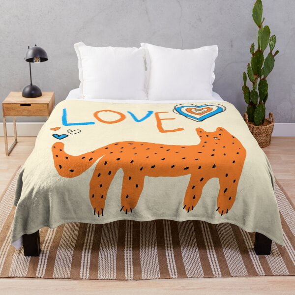 Item preview, love cat, orange designed and sold by zzzozzo.