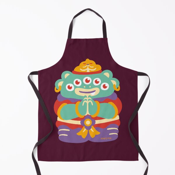 Item preview, The Baby 5 eyes 4 ears green monster sawasdee designed and sold by Ken Hamala.