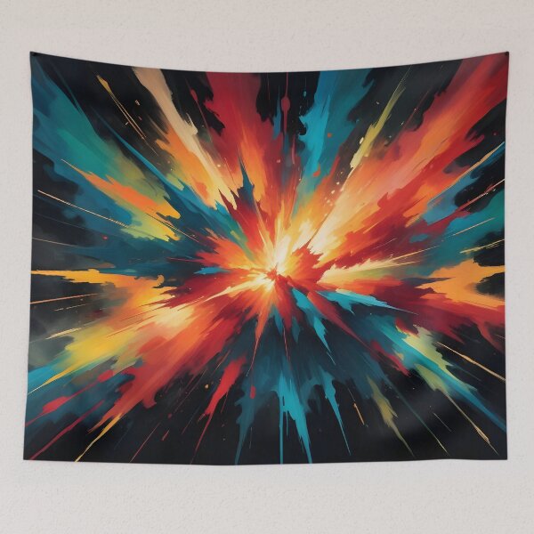 Item preview, Explosive Abstract Art Design designed and sold by papi1998.