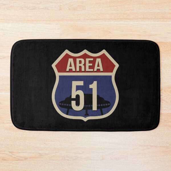 Item preview, traffic sign, area 51, ufo designed and sold by Numbers-Art.