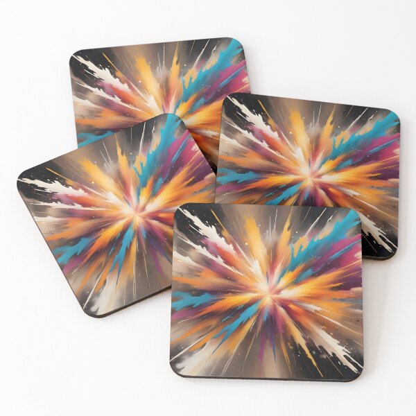 Item preview, Explosive Abstract Art Design designed and sold by papi1998.