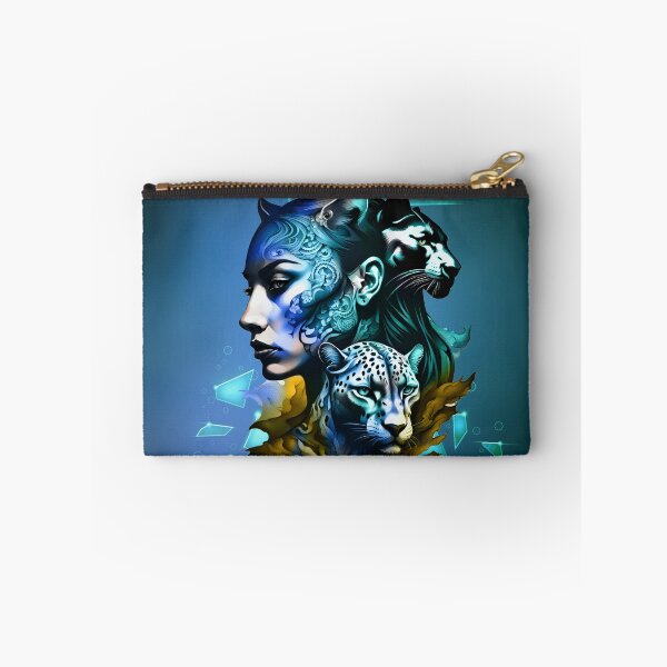 Item preview, The Allure of the Leopard with a Fabled Female Visage designed and sold by nicky2342.