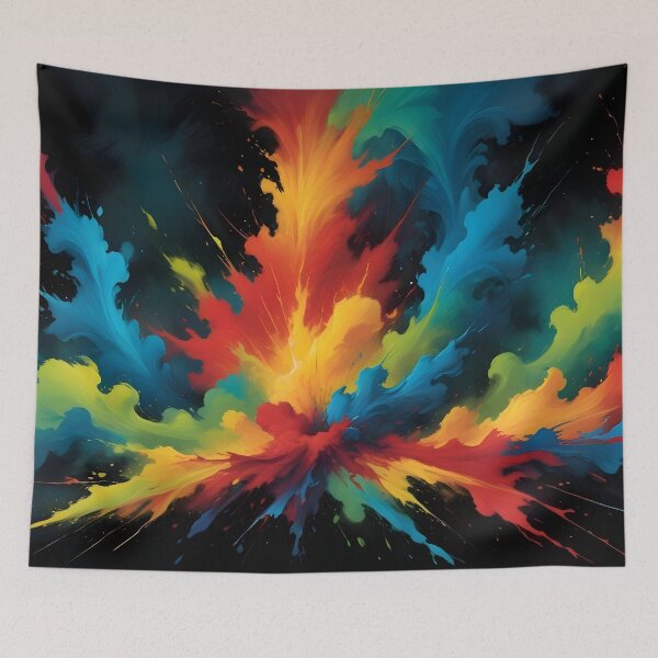 Item preview, Explosive Abstract Art Design designed and sold by papi1998.