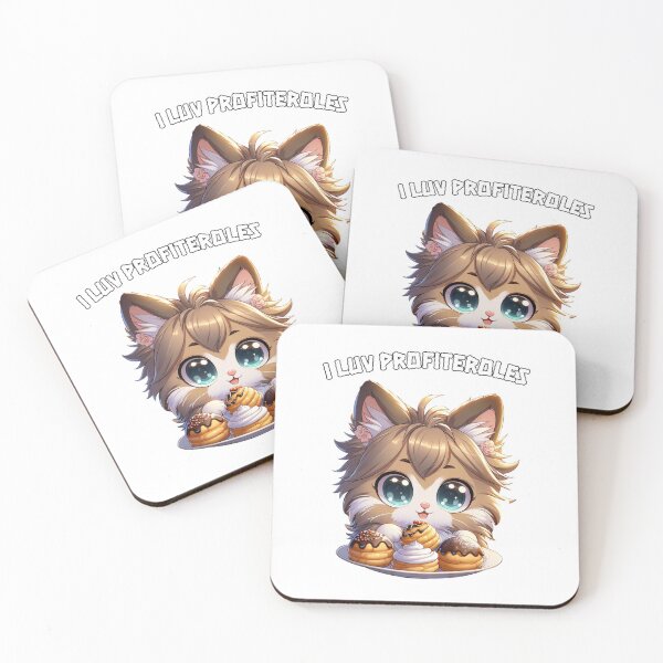 Item preview, Luv Profiteroles Cat designed and sold by PanfurWare-LLC.