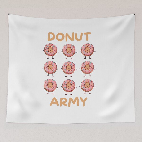 Item preview, Donut army designed and sold by PrettyPinkSkies.