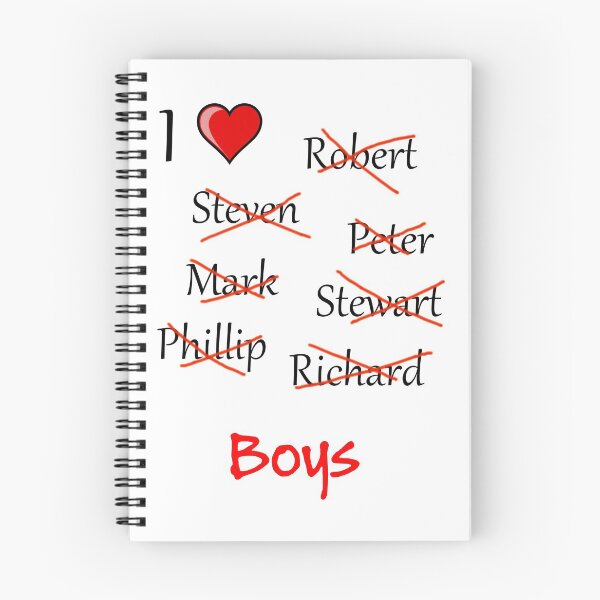 Item preview, 'I ♥ Boys' designed and sold by Paul James Farr.