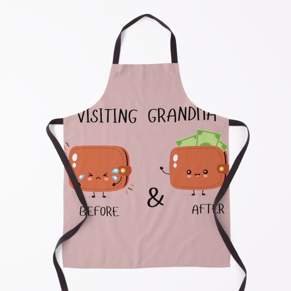 Artikelvorschau, Grandma's Touch - Urkomische Vorher-Nachher-Illustration entworfen und verkauft von Crazybugs.