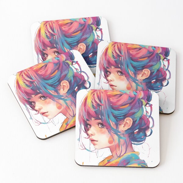 Item preview, Watercolor gurl  designed and sold by CozyThreadz.