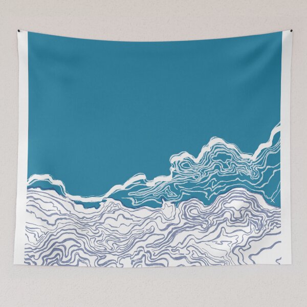 Item preview, waves of sea designed and sold by Eastspacebubble.