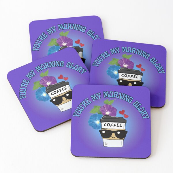 Item preview, Cute Iced coffee lover and morning glories Frit-Tees designed and sold by Shean Fritts.
