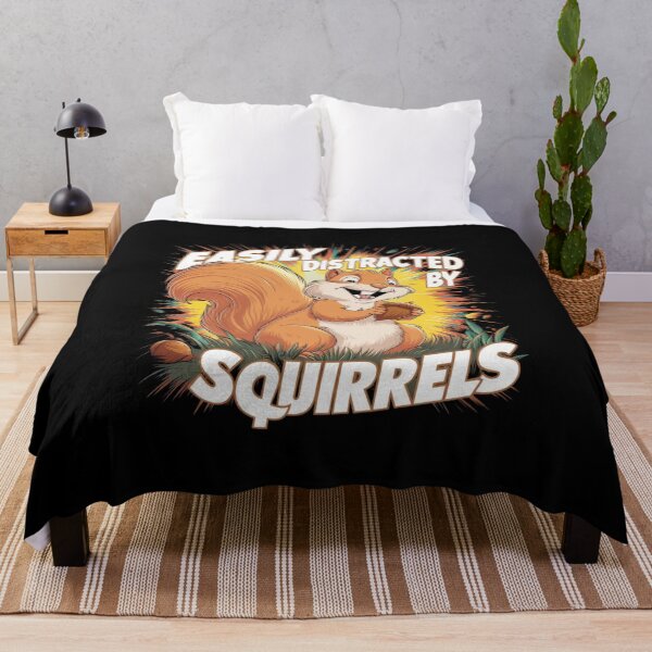 Item preview, Easily Distracted by Squirrels designed and sold by Peter Stawicki.