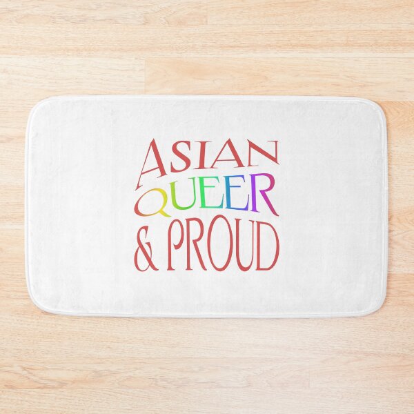 Item preview, Asian queer and proud designed and sold by SillyShibas.