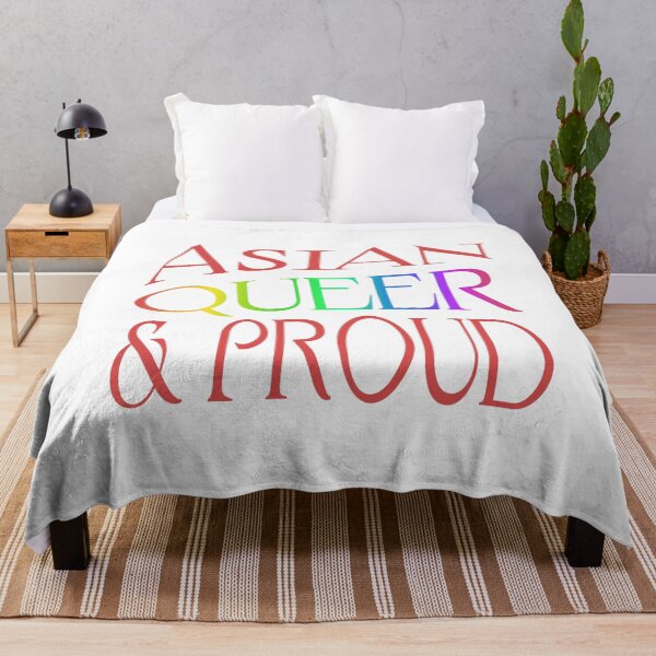 Item preview, Asian queer and proud designed and sold by SillyShibas.