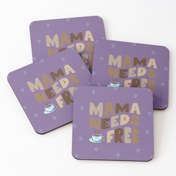 Item preview, Mama Needs Free - lilac designed and sold by LiberaCaballo.