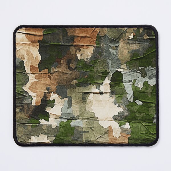 Item preview, Old School Green Military Camo Worn Used Organic Realistic designed and sold by Eurokollektiv.