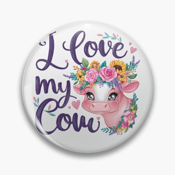 Item preview, I Love My Cow designed and sold by PeelZinc.
