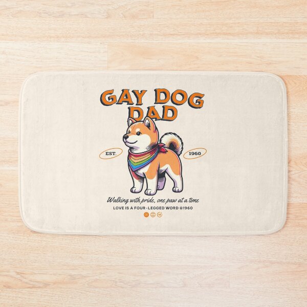 Item preview, Gay dog dad designed and sold by SillyShibas.