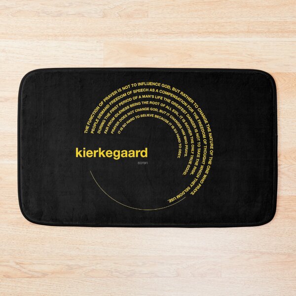 Item preview, Soren Kierkegaard famous quotes poster [gold] designed and sold by CMYKStudio.