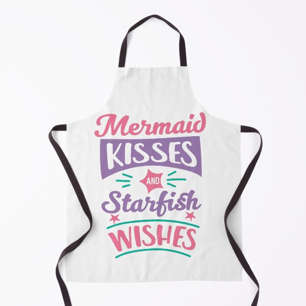 Item preview, Mermaid Kisses and Starfish Wishes Cute Graphic designed and sold by socialarmour.