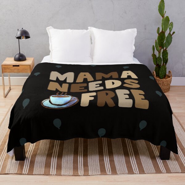 Item preview, Mama Needs Free - black designed and sold by LiberaCaballo.